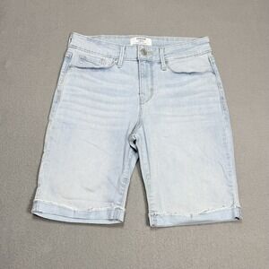 Denizen from Levi's Bermuda Shorts Womens 28 Stretch Denim 9" Inseam